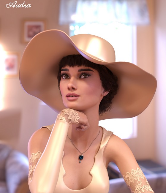 Audrey Hepburn - Audra for<br>Genesis 8 Female