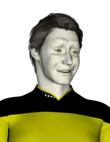 Brent Spiner as Data - Soong Type Android face Morph