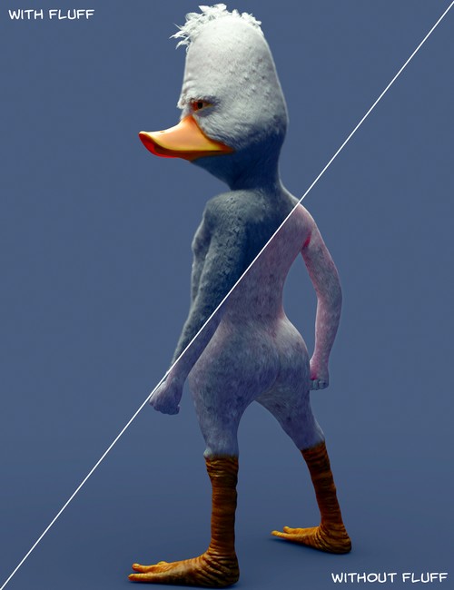 Howard the Duck - Modern Duckie for<br>Genesis 8 Males