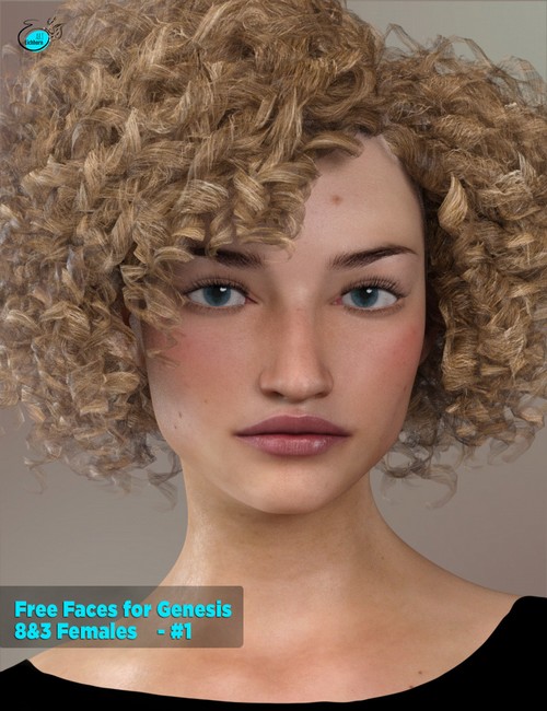 Julia Garner - EA Free Faces #1 for Genesis 8 & 3