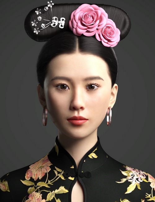 Liu Shishi (Cecilia Liu) - Cecilia Lau Character and Hair For Genesis 8 Female(s)