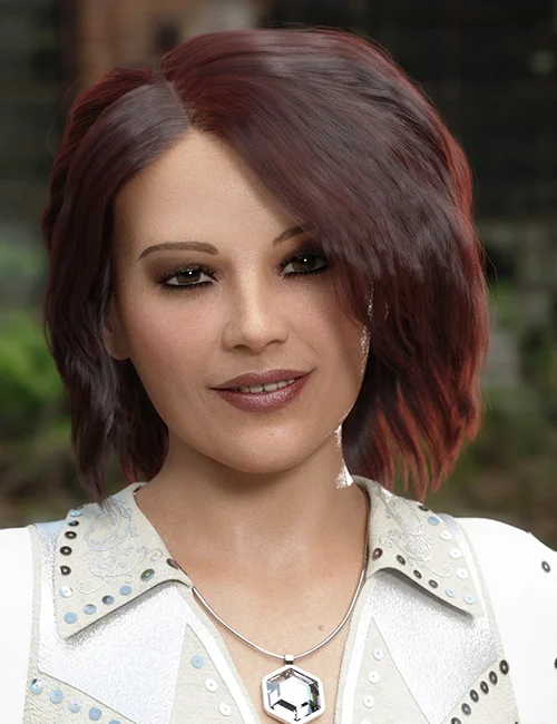 Anni-Frid Lyngstad - Becs HD for Genesis 8 Female