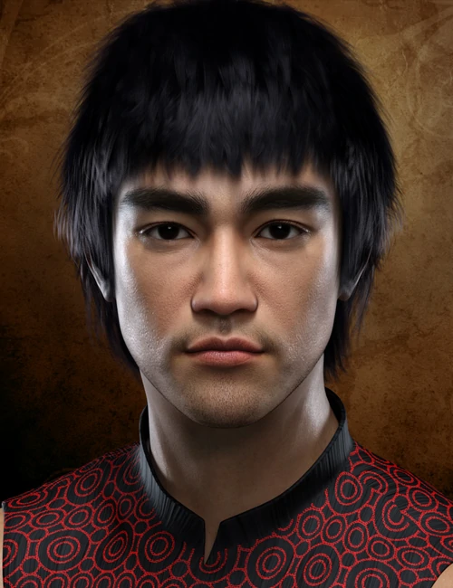 Bruce Lee - MSO Loong HD for Genesis 8.1 Male